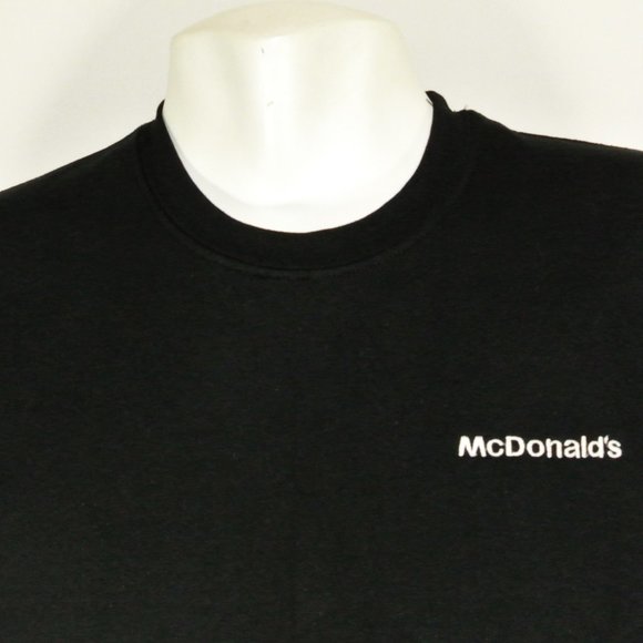 McDONALD'S Hamburgers Fast Food Employee Uniform Sweatshirt NEW Size XL - Picture 3 of 13